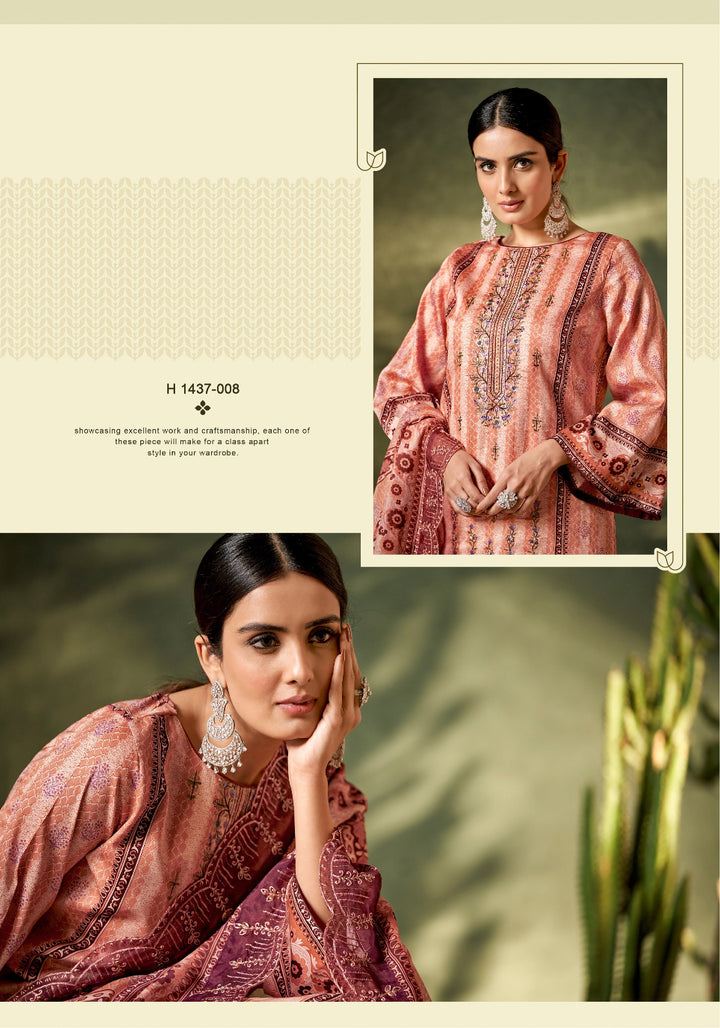 Al Zohaib Digital Print Embroidery Un-Stitched Suits