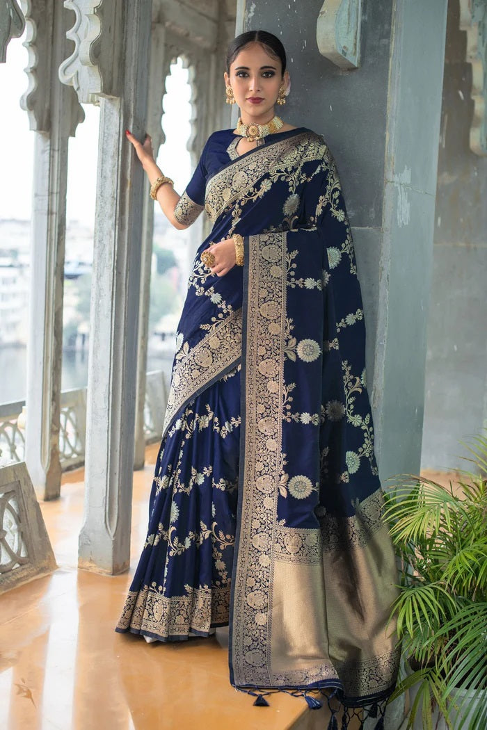 Luxurious Lichi Silk Sarees