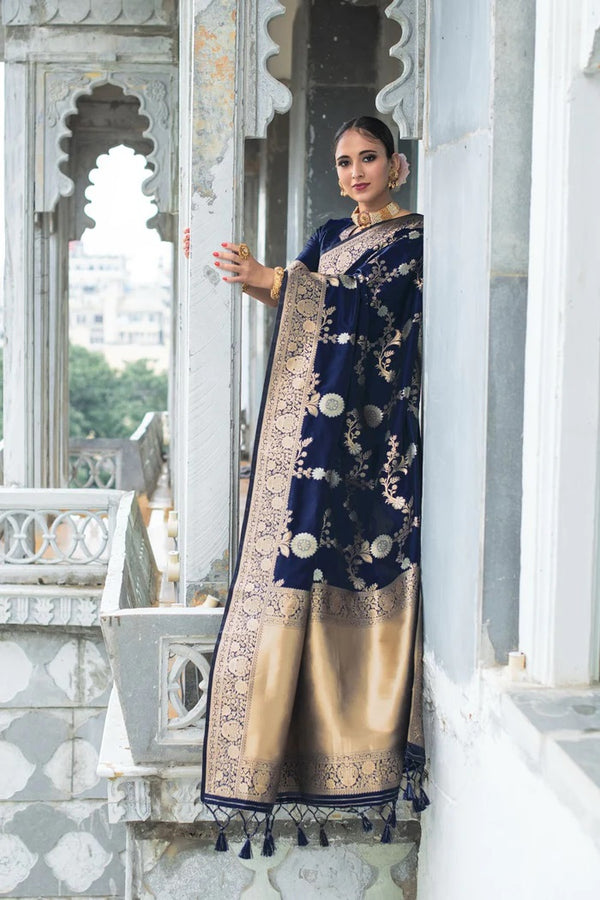 Luxurious Lichi Silk Sarees