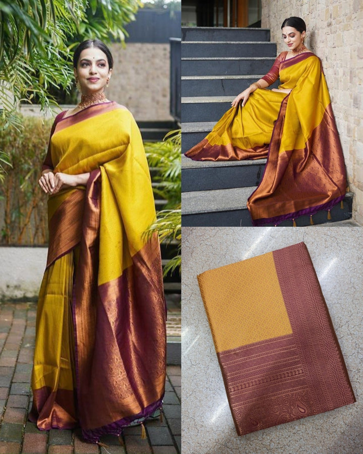 Banarasi Soft Lichi Silk Saree