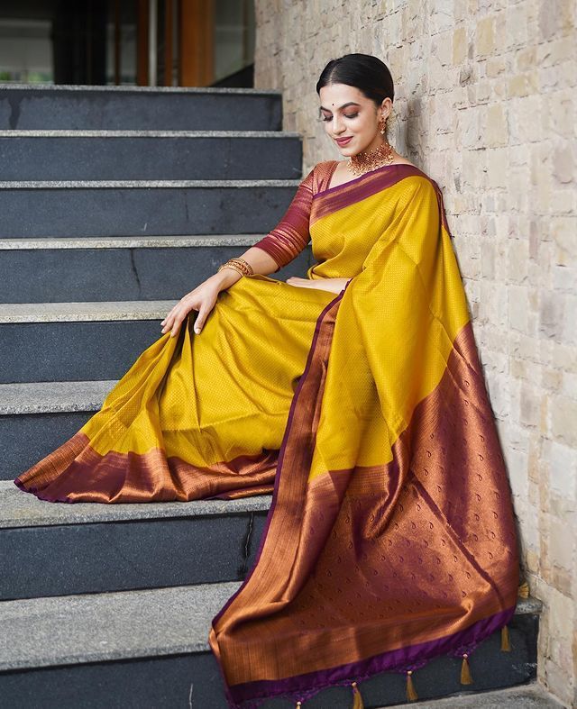 Banarasi Soft Lichi Silk Saree