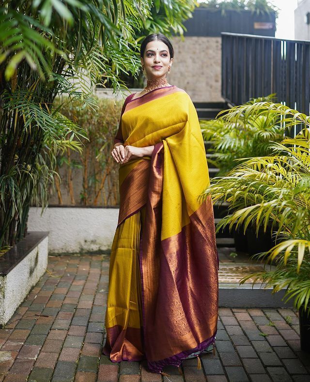 Banarasi Soft Lichi Silk Saree