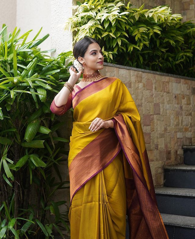 Banarasi Soft Lichi Silk Saree