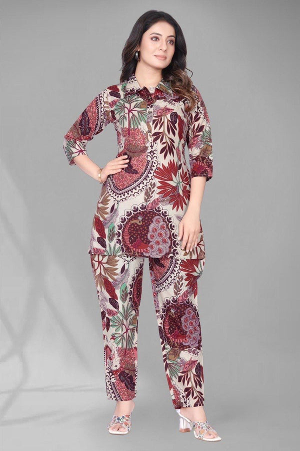 "Floral Fusion Co-Ord Set